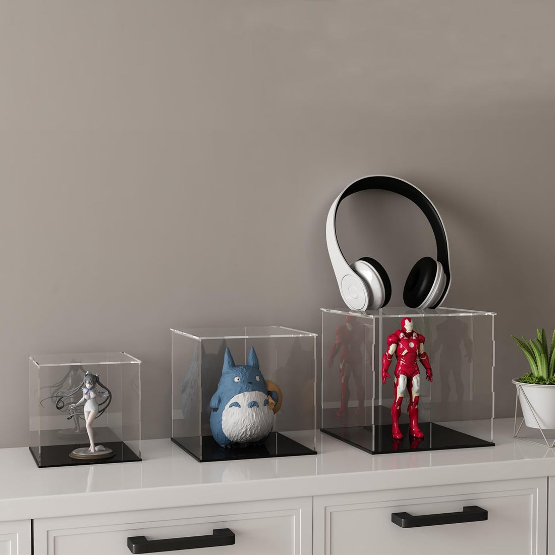 Clear Acrylic Display Case — display box 10*8*9 – view 4