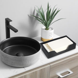 Rustic Wood Napkin & Guest Towel Holder – Yosham