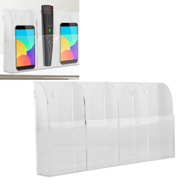 Wall-Mount Acrylic Remote Control Holder – Yosham