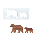 Acrylic Dog Router Inlay Template for Woodworking — Bear