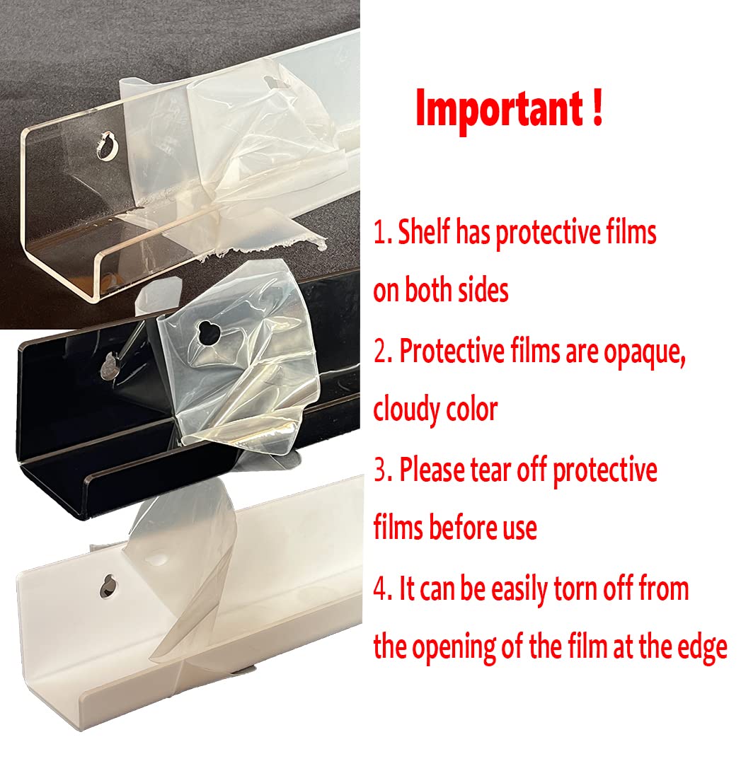Peel the film first