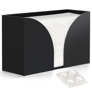 Matte Black Acrylic Paper Towel Dispenser – Yosham