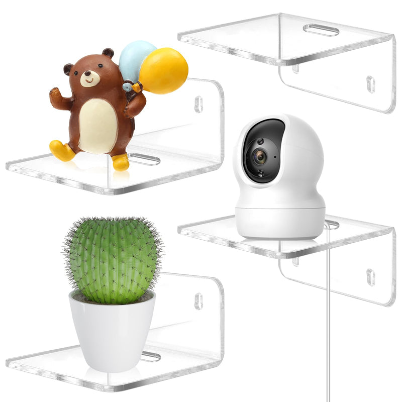Clear Acrylic Mini Floating Wall Shelf – Yosham