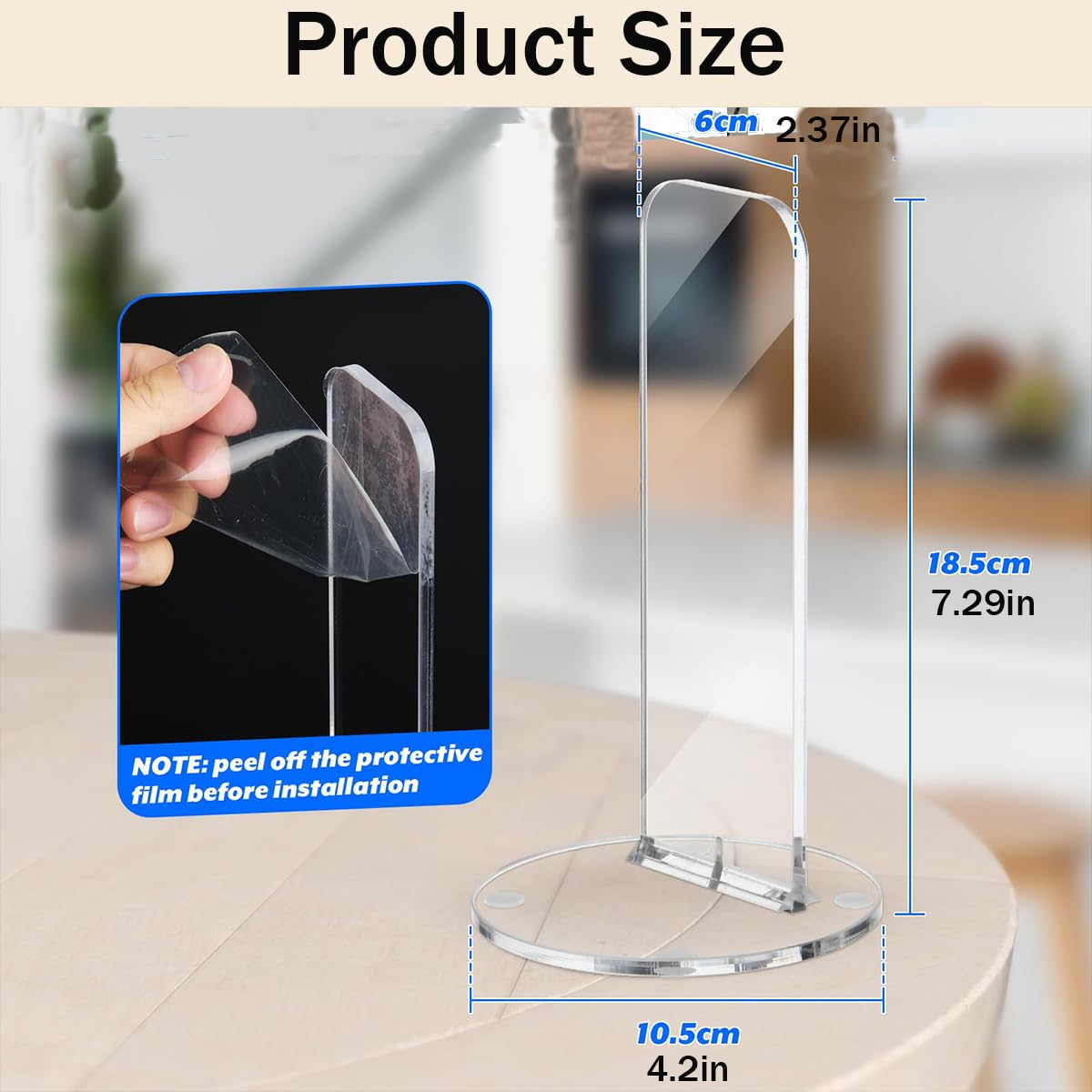 Acrylic Boxing Glove Display Stand, 2-Pack – view 6
