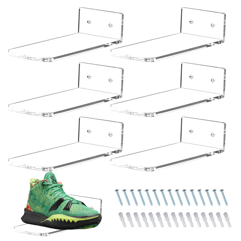 en_IN, Merkaunis Floating Shoes Display Shelves Wall Mount Acrylic Sneakers, A21TJRUUN4KGV