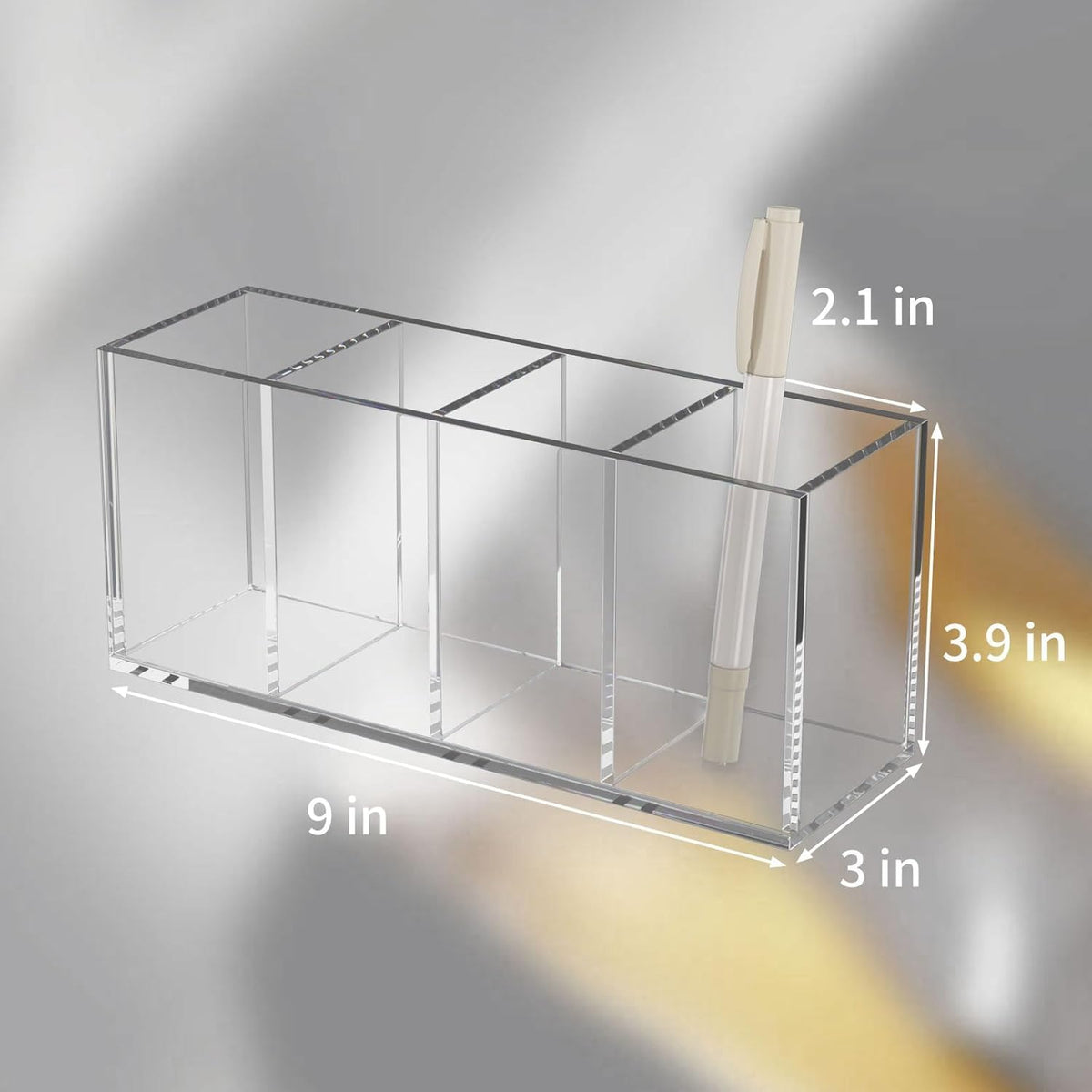 Long, slim footprint