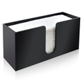 Black Acrylic Countertop Paper Towel Holder