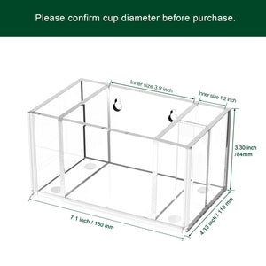 Acrylic Party Cup Holder & Organizer – Yosham