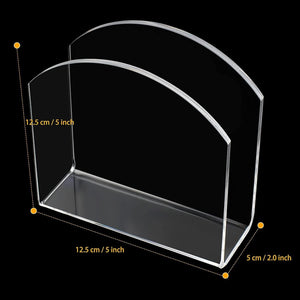 Acrylic Napkin Holder for Dining Table & Kitchen – Yosham