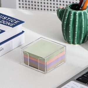 Acrylic Desk Notepad Holder for 3x3 Notes – Yosham