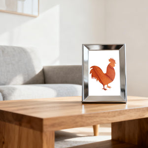 Rooster Acrylic Router Inlay Template – Yosham