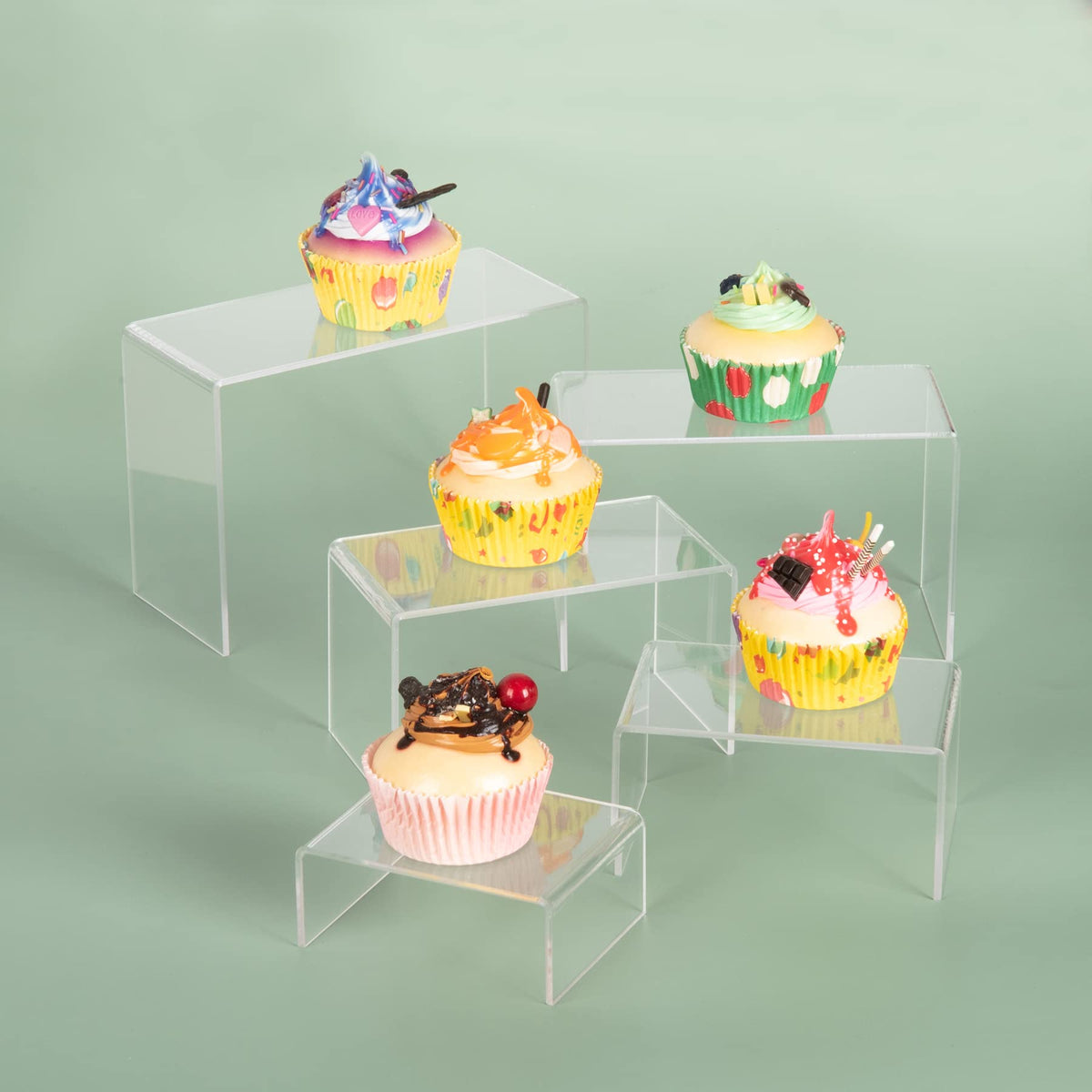 A cupcake staircase