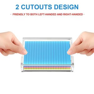 Clear Acrylic Sticky Note Dispenser, 4x6 in – Yosham