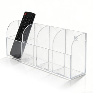 Wall-Mount Acrylic Remote Control Holder – Yosham
