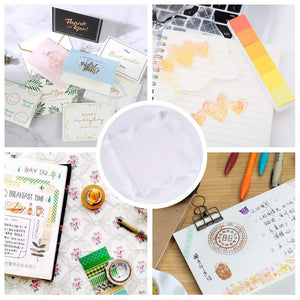 Clear Acrylic Stamp Blocks with Grid, 3-Piece Set – Yosham