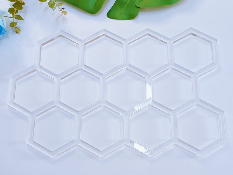 en_IN, Honeycomb Router Template,Acrylic Honeycomb Woodworking Template,Router Inlay Jig for Woodworkers and Makers (12''x 7.875"), A21TJRUUN4KGV