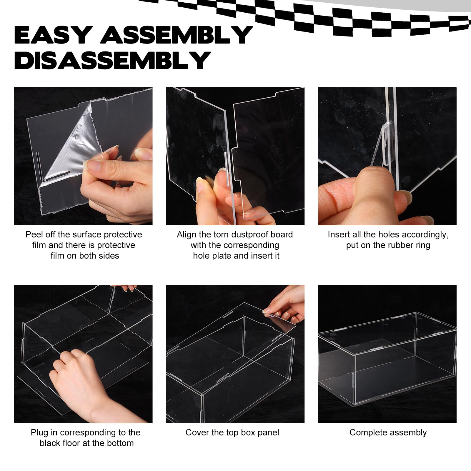 Acrylic Display Case for 1:24 Scale, 2 Pc – view 4