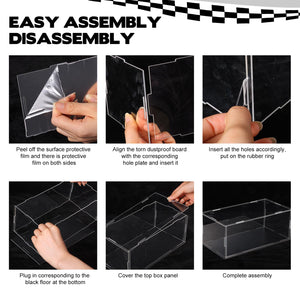Acrylic Display Case for 1:24 Scale, 2 Pc – Yosham
