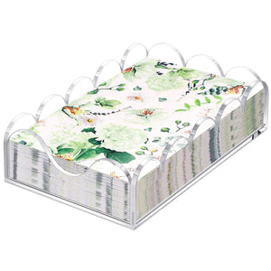 Waterproof Scalloped Acrylic Napkin Holder – Yosham