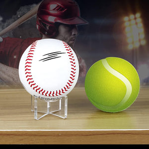 Acrylic Sports Ball Display Stand, 2-Pack – Yosham