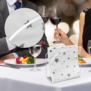 Acrylic Napkin Holder for Dining Table & Kitchen – Yosham