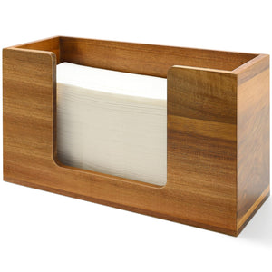 Acacia Wood Countertop Paper Towel Holder – Yosham