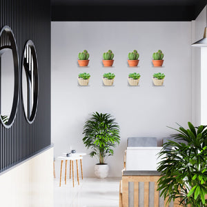 Acrylic Mini Floating Wall Shelves, 8-Pack – Yosham