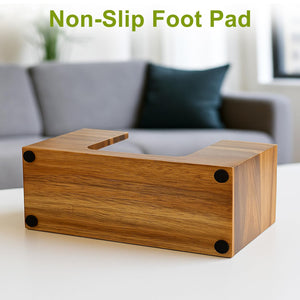 Acacia Wood Countertop Paper Towel Holder – Yosham