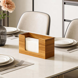 Acacia Wood Countertop Paper Towel Holder – Yosham
