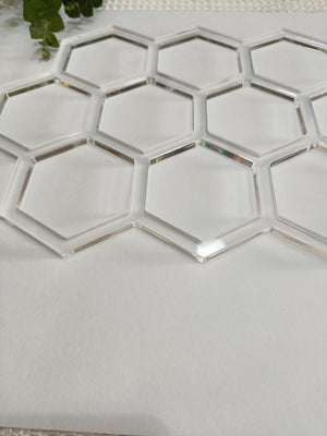 Acrylic Honeycomb Router Template, 12" x 7.875" – Yosham