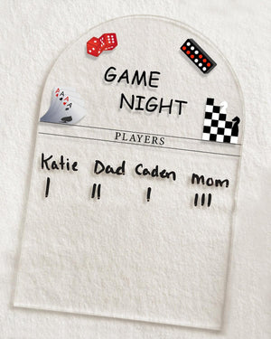 Personalized Acrylic Game Score Board – Yosham