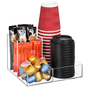 Acrylic Coffee Bar Station Organizer – Yosham