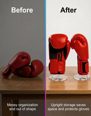 Acrylic Boxing Glove Display Stand, 2-Pack – Yosham