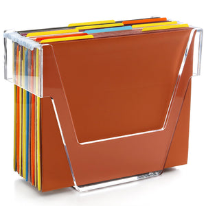 Acrylic Hanging File Organizer, Letter Size – Yosham