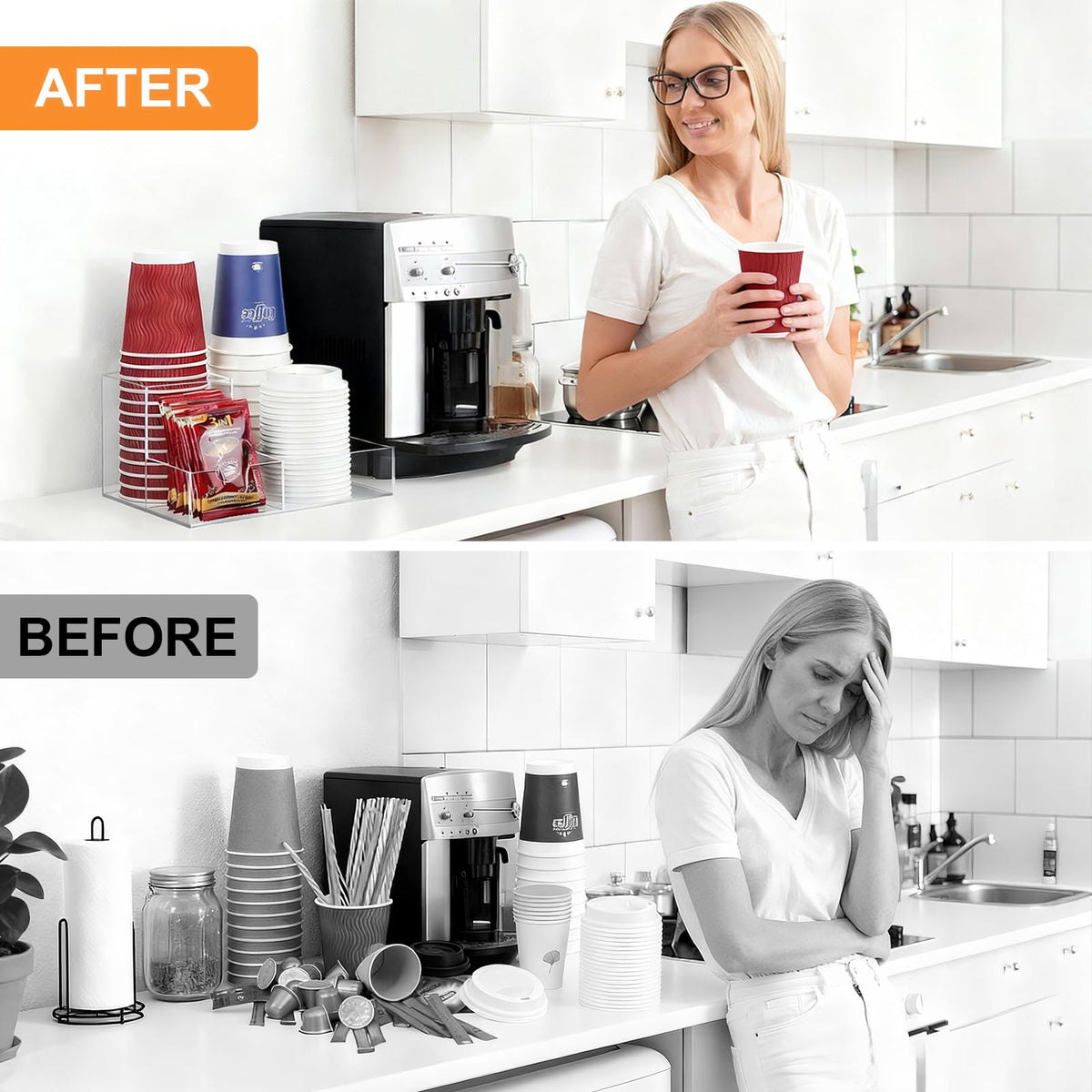 A calmer kitchen counter