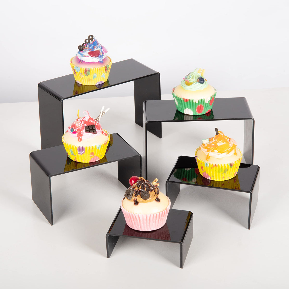 A cupcake staircase