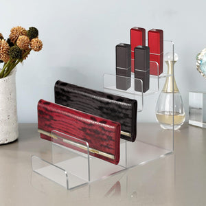 4-Tier Acrylic Wallet & Handbag Display Stand – Yosham