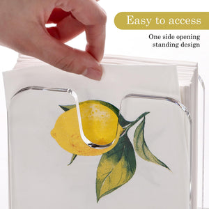 Clear Acrylic Cocktail Napkin Holder – Yosham
