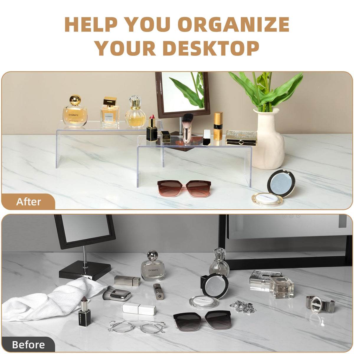 Organise the desktop