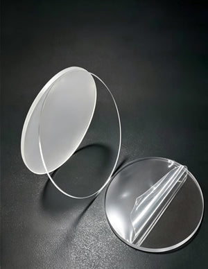 Clear Acrylic Round Discs, 4-Pack – Yosham