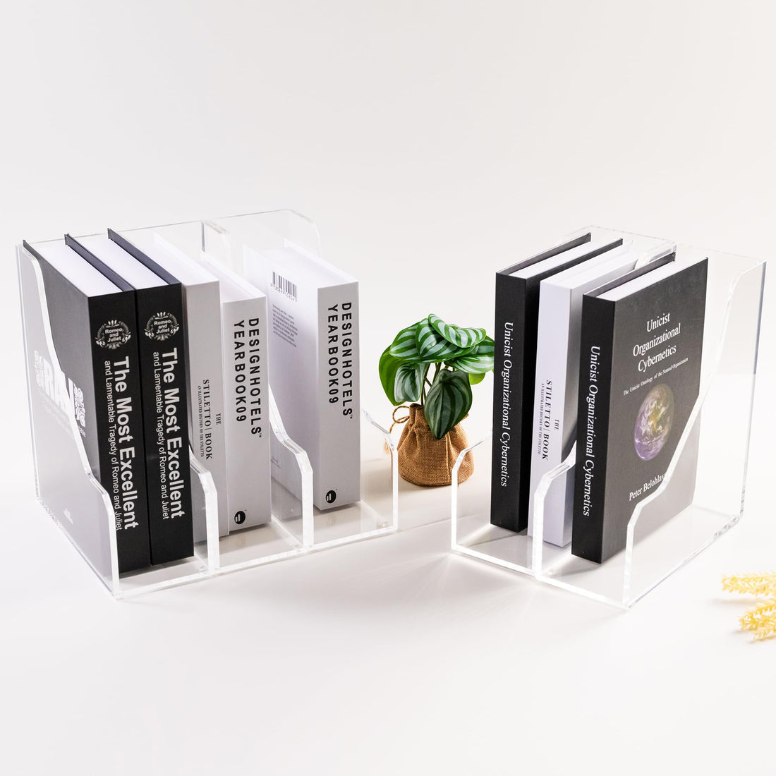 Clear Acrylic Magazine & File Holder, Standard – view 7