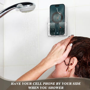 Transparent Wall-Mount Phone Holder, 2-Pack – Yosham