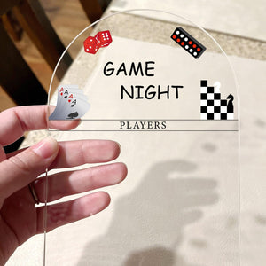Personalized Acrylic Game Score Board – Yosham