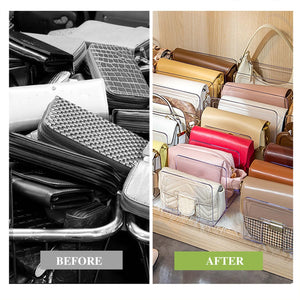 Acrylic Purse Organizer for Wardrobe, 2 Pk – Yosham
