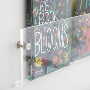 Clear Acrylic Wall Magazine Holder, Pack of 2 – Yosham