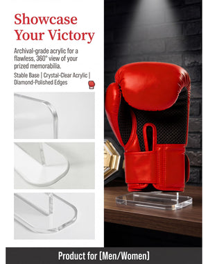 Acrylic Boxing & Baseball Glove Display Stand – Yosham