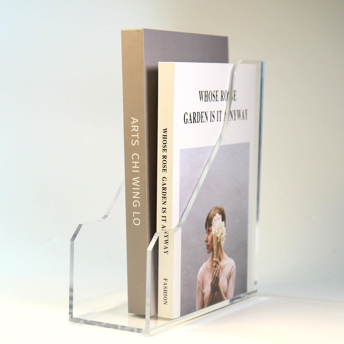 Magazines, standing tall