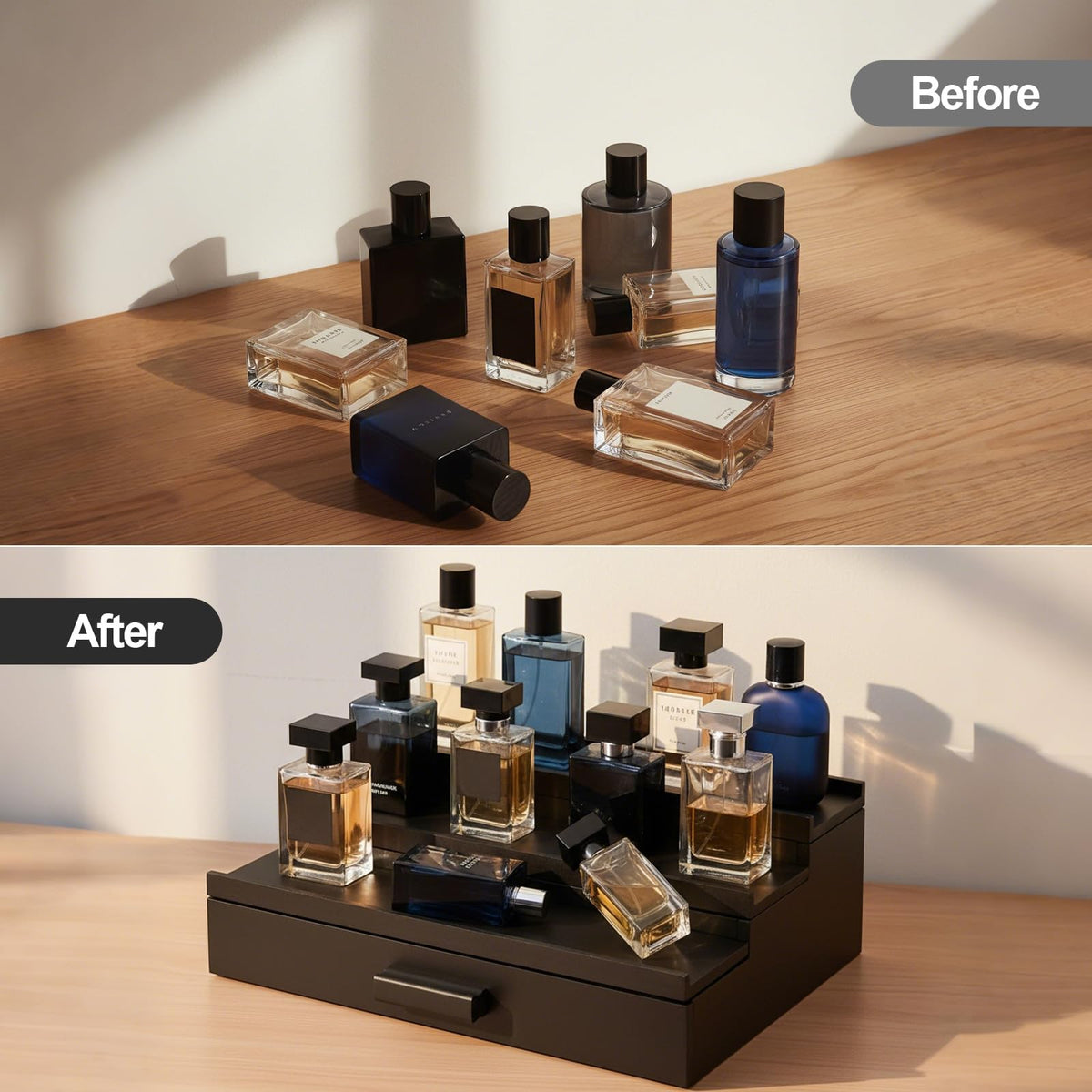 Before & after
