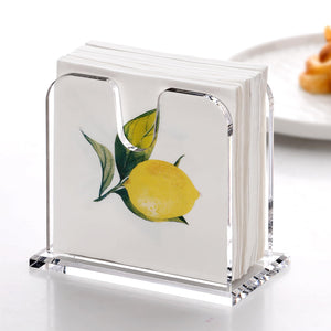 Clear Acrylic Cocktail Napkin Holder – Yosham