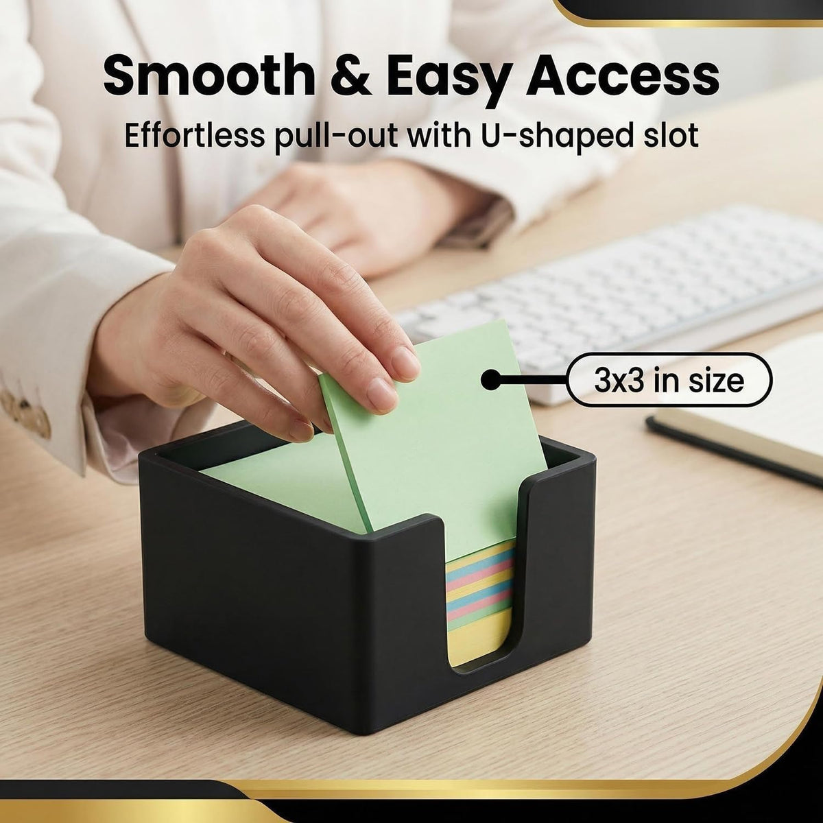 U-shaped slot